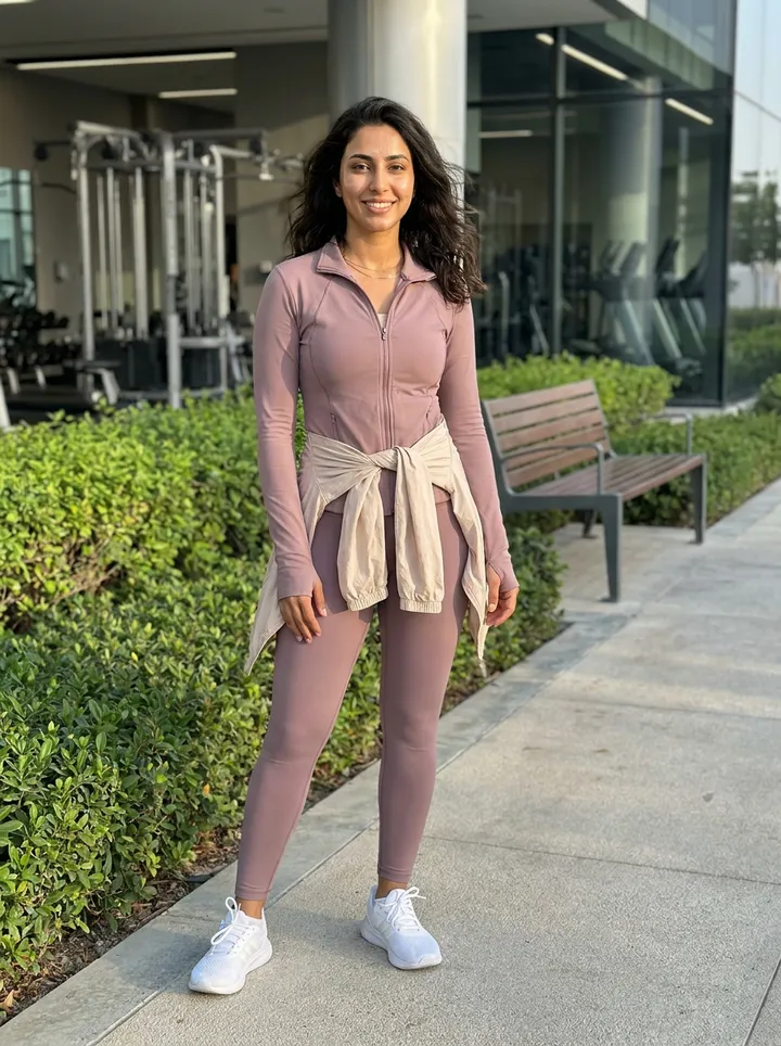 Mauve athleisure set